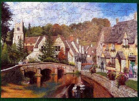 Wentworth wooden puzzles--250 pieces. "Cotswold" | Wentworth wooden puzzles, Wooden puzzles ...