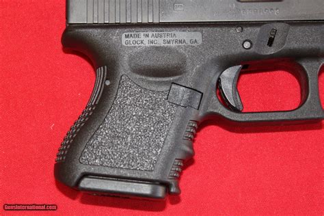 Glock 357 SIG Caliber, Model 33 Sub Compact, Gen-3