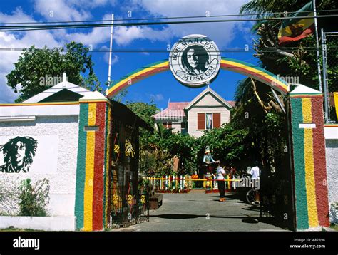 Bob Marley Museum, Kingston, Jamaica Stock Photo: 533398 - Alamy