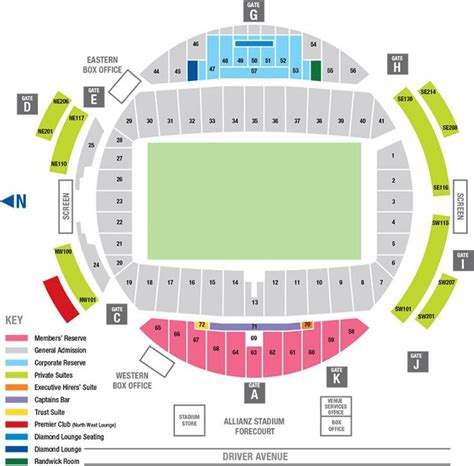 Allianz arena siège de la carte - carte de l'allianz arena de siège ...