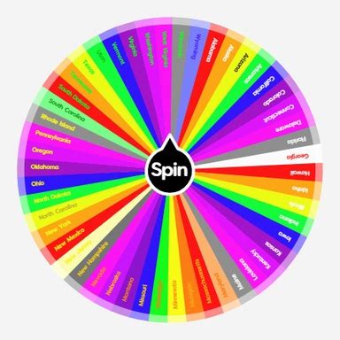 Birth State | Spin the Wheel - Random Picker