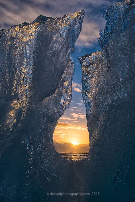 Icelandic Sunrise - This is a shot from the beach along the Atlantic Ocean just south of ...