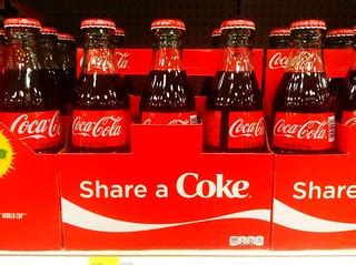 Coca Cola, "Share a Coke" | Coca Cola Glass Bottles Share a … | Flickr