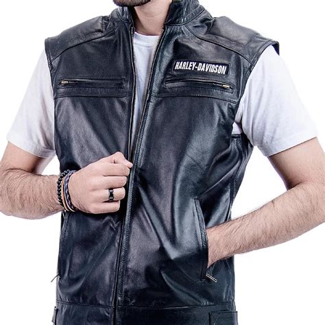 Harley Davidson Vests - 20% Off - Leather Jacket Gear – LJG