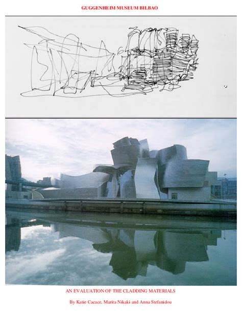 (PDF) GUGGENHEIM MUSEUM BILBAO AN EVALUATION OF THE CLADDING MATERIALS ...