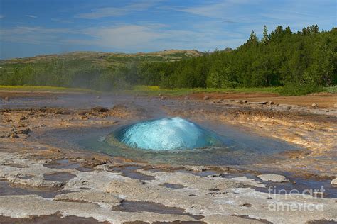 Strokkur Geyser, Iceland Photograph by Ivan Batinic - Fine Art America