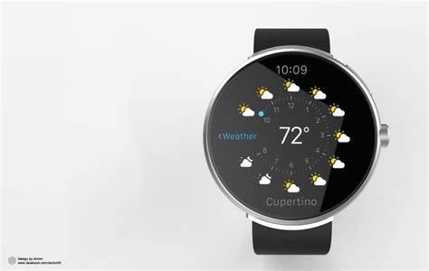 Round Apple Watch Rendered by Alcion - Concept Phones