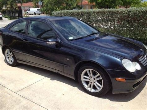 Purchase used 2003 Mercedes-Benz C230 Kompressor Coupe 2-Door 1.8L in ...