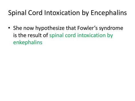 Fowler’s syndrome