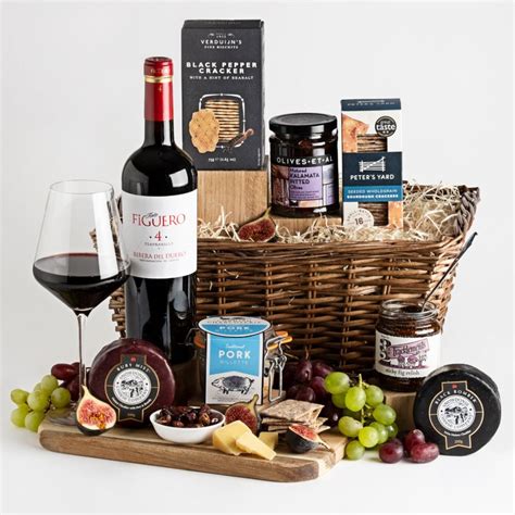 Luxury Wine, Cheese & Rillette Hamper | Food Hampers UK | hampers.com