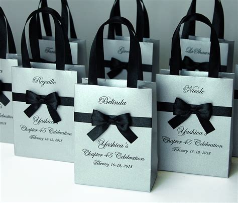 Personalized Birthday gift bags for party favors for guests | Etsy in 2021 | Birthday gift bags ...