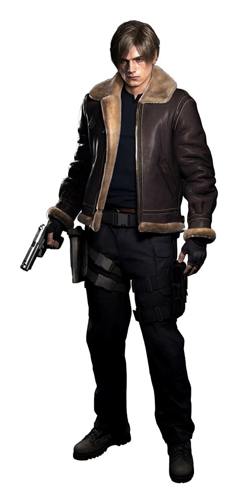 Resident Evil Game Leon Scott Kennedy Cosplay Costume ...