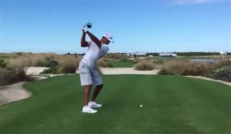 Tiger Woods driver swing video, on-site reports as he prepares for Hero ...