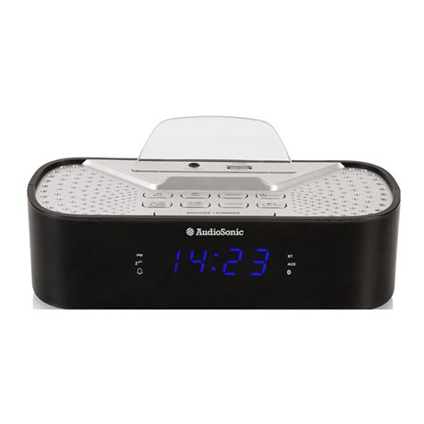 AudioSonic CL-1463 - Bluetooth Clock Radio Manual | ManualsLib