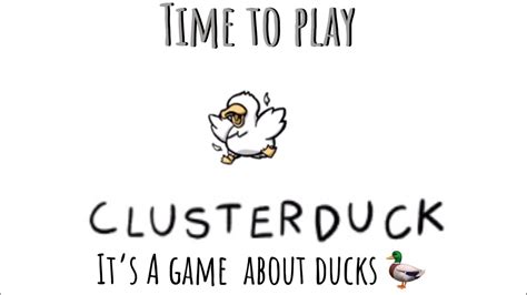 What even is this game?|Cluster Duck|a mobile game review by a ...