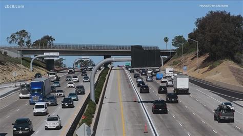 Caltrans, SANDAG open 9 new miles of carpool & HOV lanes on I-5 | cbs8.com