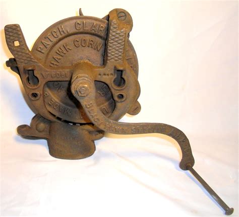 Antique Corn Sheller Black Hawk Corn Sheller Vintage Black