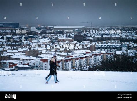 Edinburgh, Scotland, UK. 9 Feb 2021. Big freeze continues in the UK ...