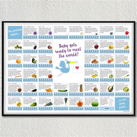 Pregnancy Calendar | Etsy