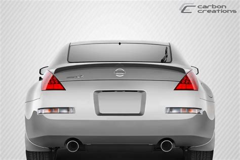 2005 Nissan 350Z Convertible Wing Spoiler Bodykit - 2003-2008 Nissan 350Z Convertible Carbon ...