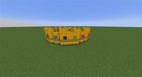 A crown fit for a king. #FuckCancer : r/Minecraftbuilds