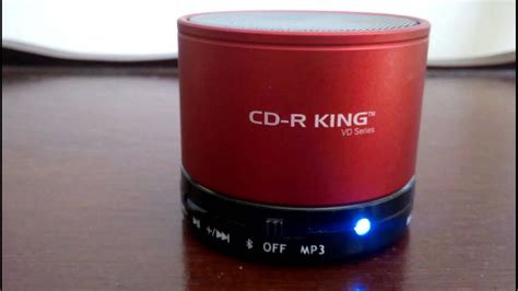 CDR-King VD series Bluetooth Speaker Demo. - YouTube