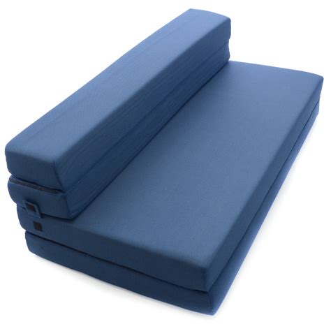 Milliard Tri-Fold Foam Folding Mattress and Sofa Bed for Guests - Queen 78x58x4 | milliardbrands