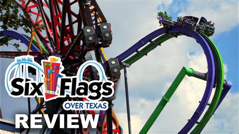 Six Flags Over Texas Review | Arlington, Texas | The ORIGINAL Six Flags Park - YouTube