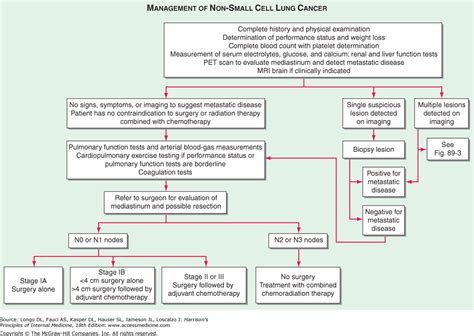 Pathophysiology Of Lung Cancer Diagram