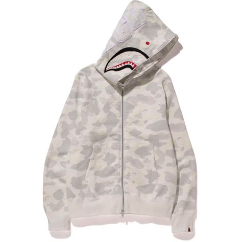 CITY CAMO SHARK FULL ZIP HOODIE