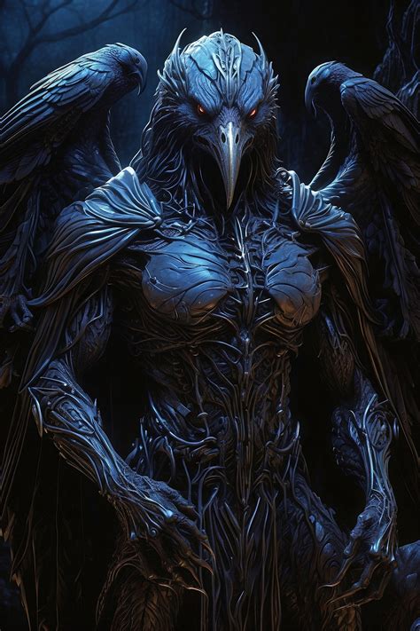 Raven demon 02 by Wolgaron on DeviantArt