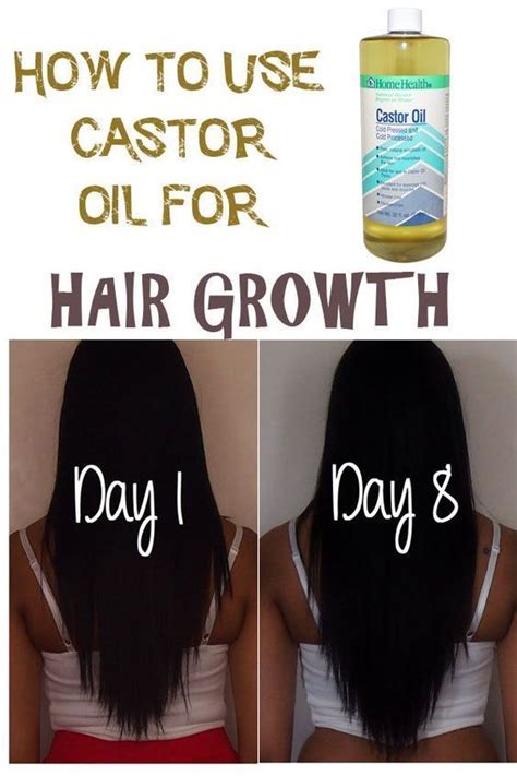 How to use Castor Oil to grow longer and healthier hair - Best oils for ...