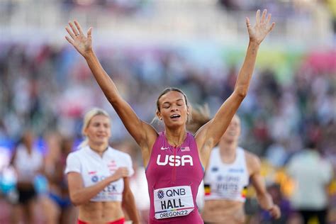 Anna Hall earns bronze at World Athletics Championships, 1st American to medal in heptathlon ...