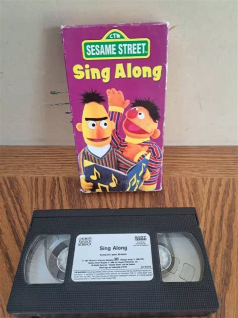 SESAME STREET SING Along VHS Tape PicClick 3360 | The Best Porn Website