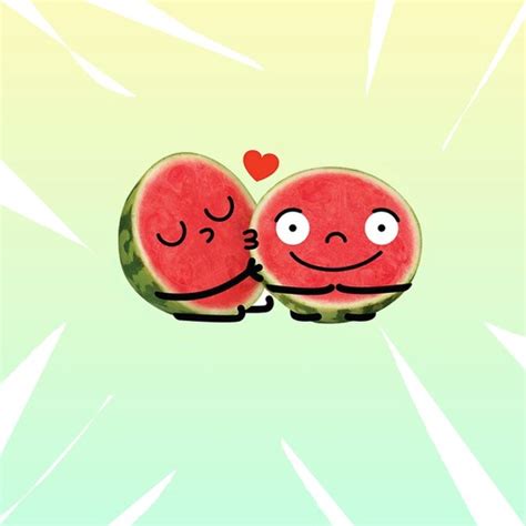 Watermelon Emojis by mohamed taoufik