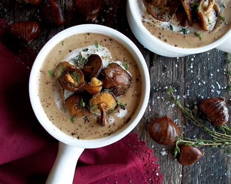 Creamy Roasted Chestnut Soup – The Original Dish