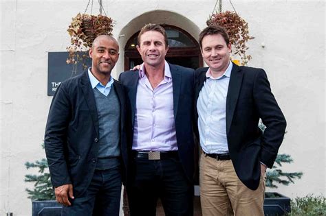 George Gregan, Justin Marshall, and Andrew Mehrtens, In Celebration of The Rugby World Cup ...