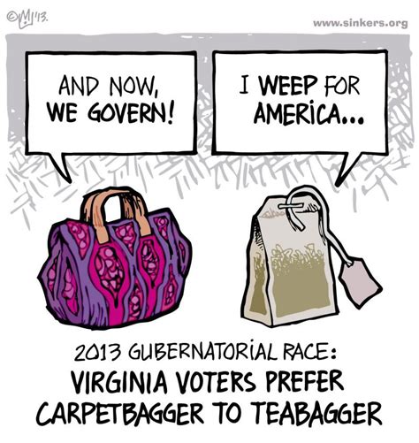 Carpetbagger Defeats Teabagger! | Cartoon Movement