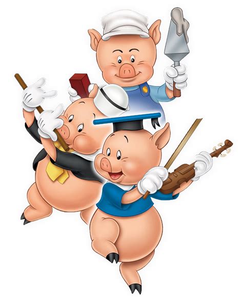 The Three Little Pigs (characters) | Disney Wiki | Fandom