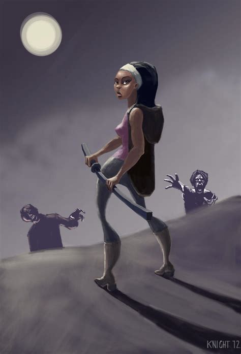 Michonne fan art by BethKnight1234 on DeviantArt