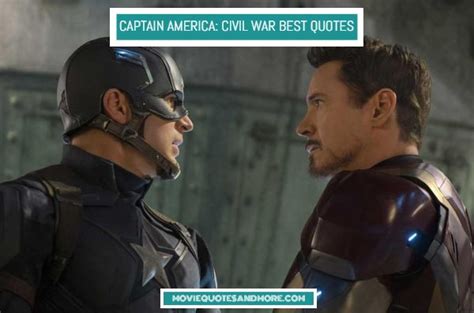 Captain America: Civil War Best Quotes – ‘You chose the wrong side ...