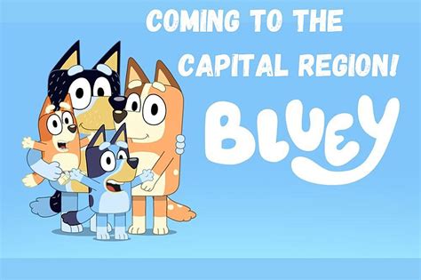 Your Kids' Favorite Dog Family 'Bluey' Coming to the Cap Region