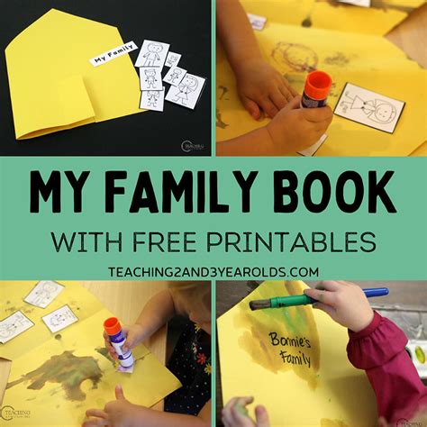 How to Create a Simple Preschool Family Theme Book