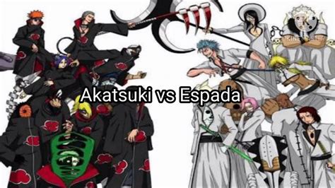 Akatsuki vs Espada - Power Levels - YouTube