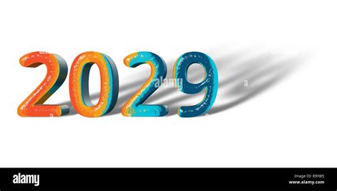 Year 2029 Cut Out Stock Images & Pictures - Alamy