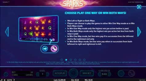 Sparks Slot Machine - Play FREE Casino Game Online by NetEnt