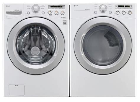 LG WM3050CW / DLE3050W Front Load Washer & Dryer Set FACTORY REFURBISHED (ONLY FOR USA)