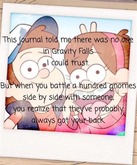 ️ Gravity Falls... ️ This quote by dipper in the first episode of the ...