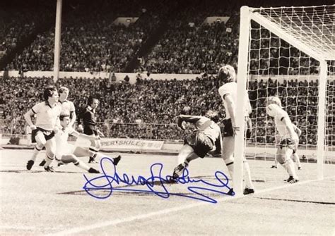 Sir Trevor Brooking Signed 1980 FA Cup Final Photo