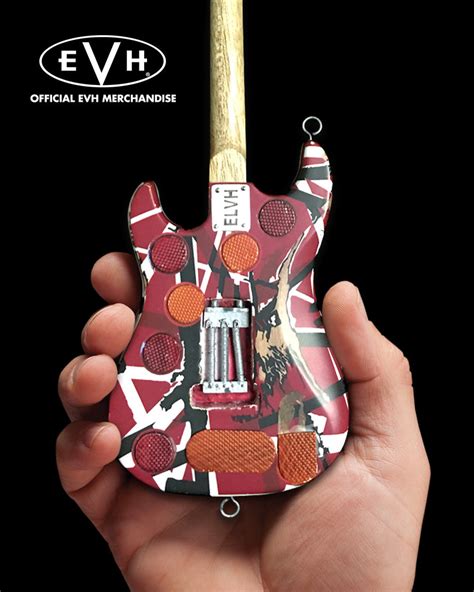 EVH "Frankenstein" Eddie Van Halen Mini Guitar Replica Collectible - O – AXE HEAVEN® STORE ...